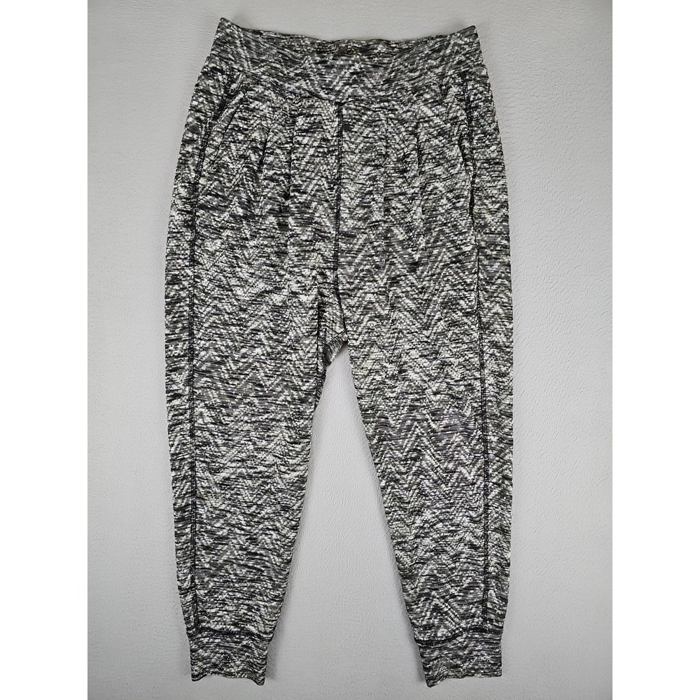 Free People Lounge Jogger Crop Pants Women's Size XS 26x22 Digital Gray Pockets